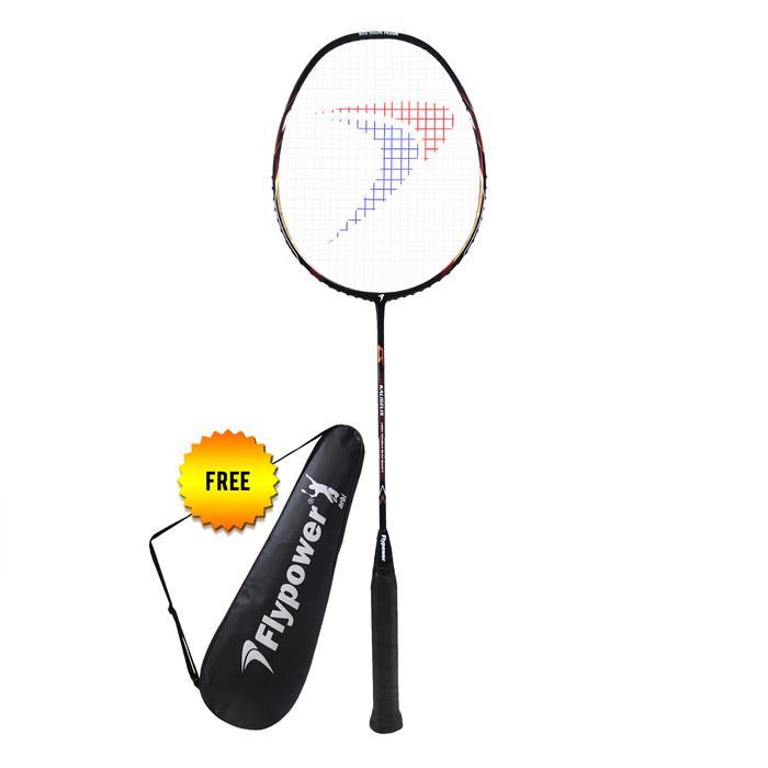 Flypower Kaligelis Raket Badminton - Black Red