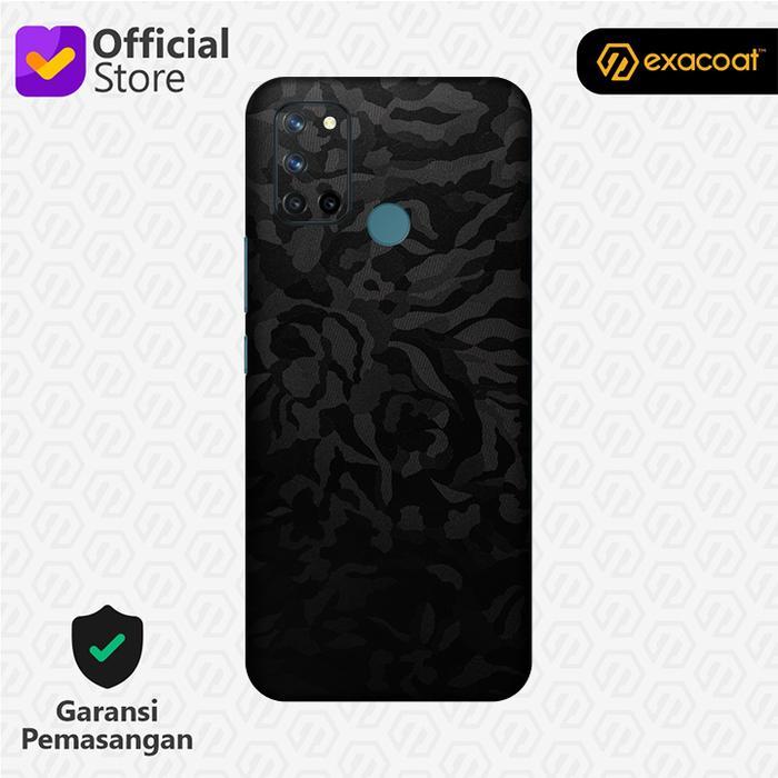 [EXACOAT] Realme 7i 3M Skin / Garskin - Black Camo