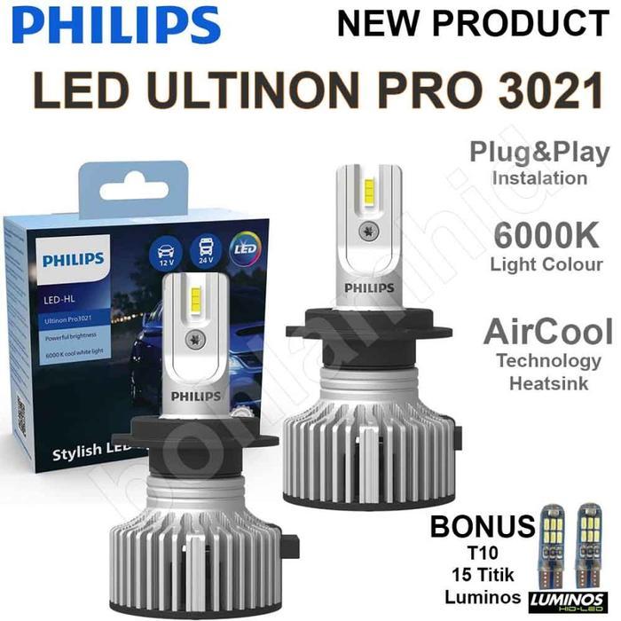 Bohlam Lampu Jazz Mobilio Brio City HRV Philips LED Ultinon H4