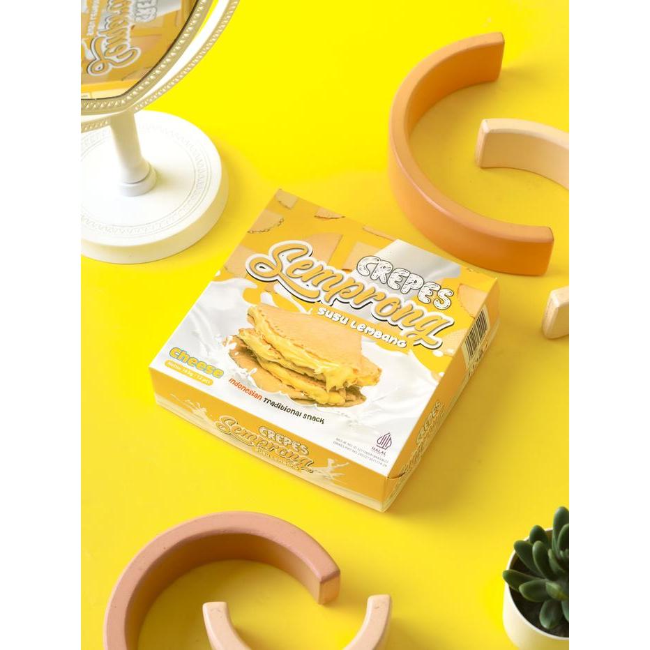"New" Semprong Susu Lembang - Keju Susu Kue Semprong Cemilan Oleh-Oleh Bandung