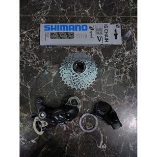 Groupset Shimano 7 Speed Cassete slop slup Shimano TX35 TY300 Federal MTB Seli RoadBike Minion