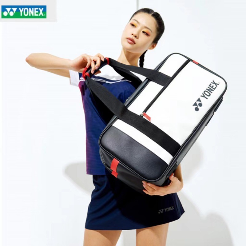 YONEX High-quality And Durable Badminton Racket Sports Bag PU Racket Sports Tennis Bag Large Capacit