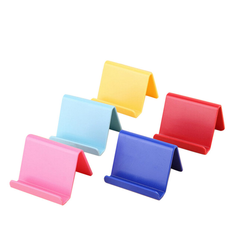 Aubess Mini Portable Mobile Phone Holder Candy Fixed Holder Table Desk Mobile Phone Holder Universal