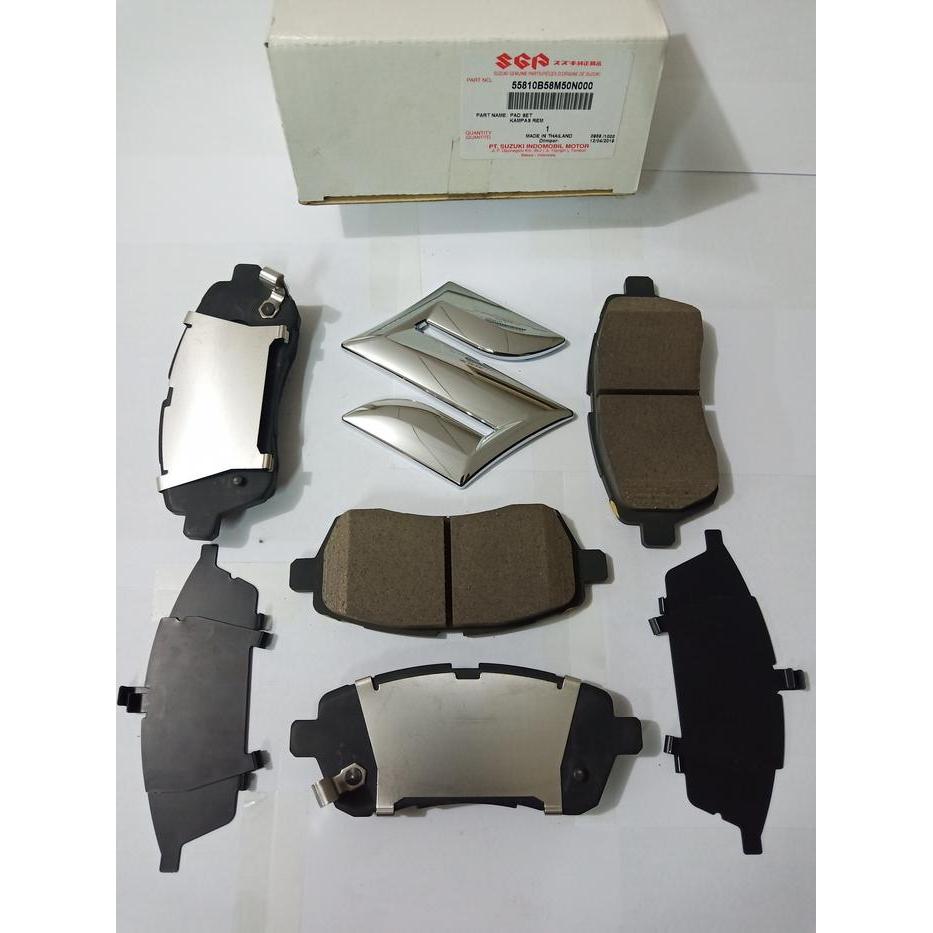 BISA SPK Brake Pad / Kampas Rem Depan, Suzuki Ertiga tahun 2012 sd 2014