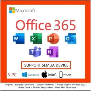 Lisensi Office 365 Original Lifetime