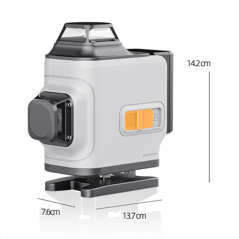 New 4D Laser Level 12/16 Lines Horizontal Vertical Cross Lines Special Outdoor Laser Level Wall