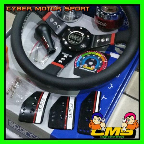 Ori Paket Modifikasi Racing interior mobil. Stir racing. Boskit lepas