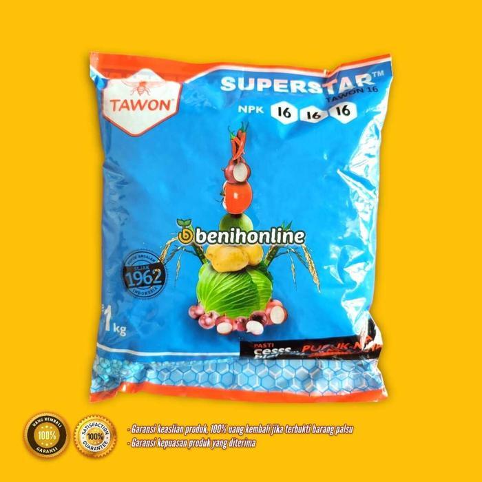 Little_Little_ Pupuk Npk 161616 Superstar 1Kg Cap Tawon Pupuk Mutiara Pupuk Yaramila