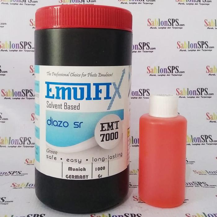 OBAT AFDRUK SABLON EMULFIX SOLVENT BASED GREEN 1KG