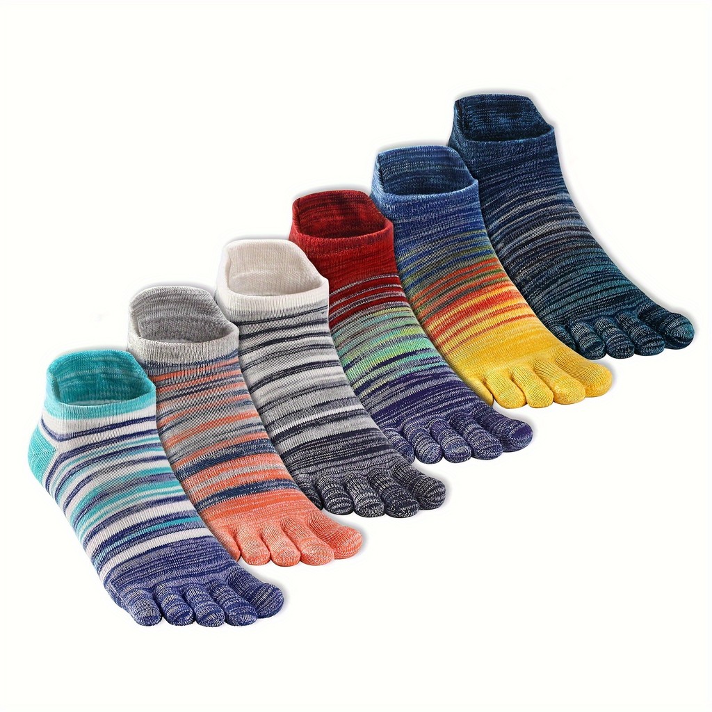 Men's Five Finger Socks Breathable Comfortable High Quality Fashion Five-Toe Split Outdoor Sports