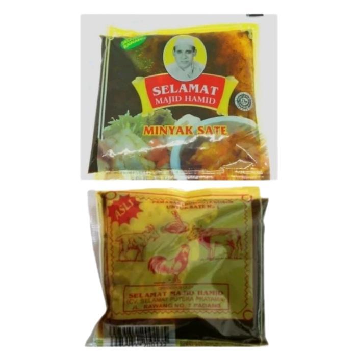 Bumbu Minyak Sate Padang Selamat 200 Gram 5 Pcs Instan