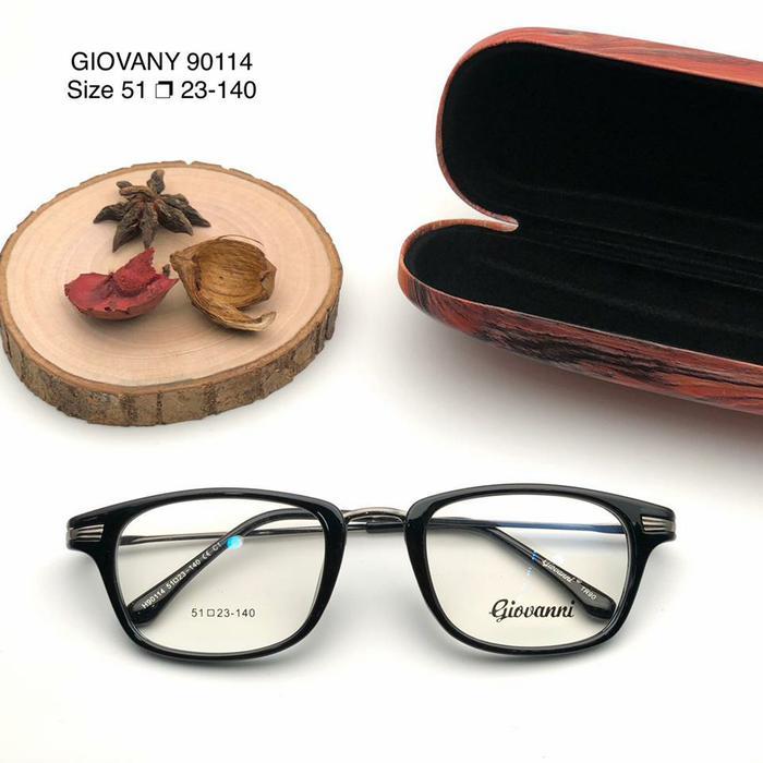 Frame Kacamata Giovanni Pria Wanita // Lensa Blueray