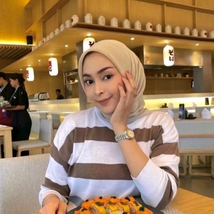 Sweater Rajut Oversize Wanita Sweater Rajut Aira Jumbo Setrip