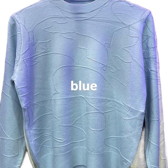 Switer rajut wanita/atasan wanita Sweater Panjang Baju Dewasa Tebal