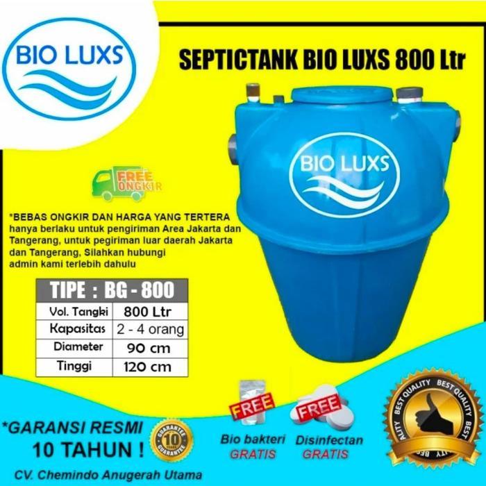 septictank biotech, biofil, bioluxs BL 800 liter