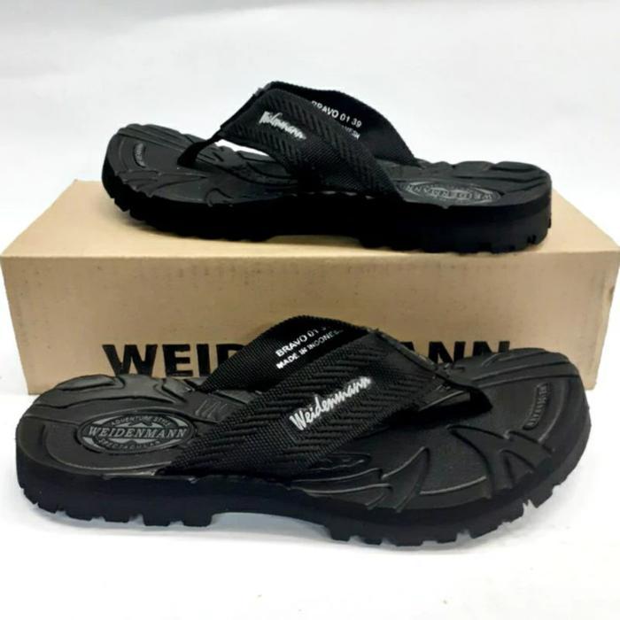 Sale- Sandal Pria Weidenman Bravo 01 Nyaman & Stylish Sandal Karet Distro Kekinian Sandal Gunung