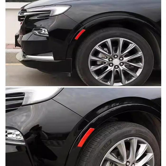 "New" Stiker reflektor mobil/stiker lampu kaca mobil belakang/Dummy side marker tempel mata kucing