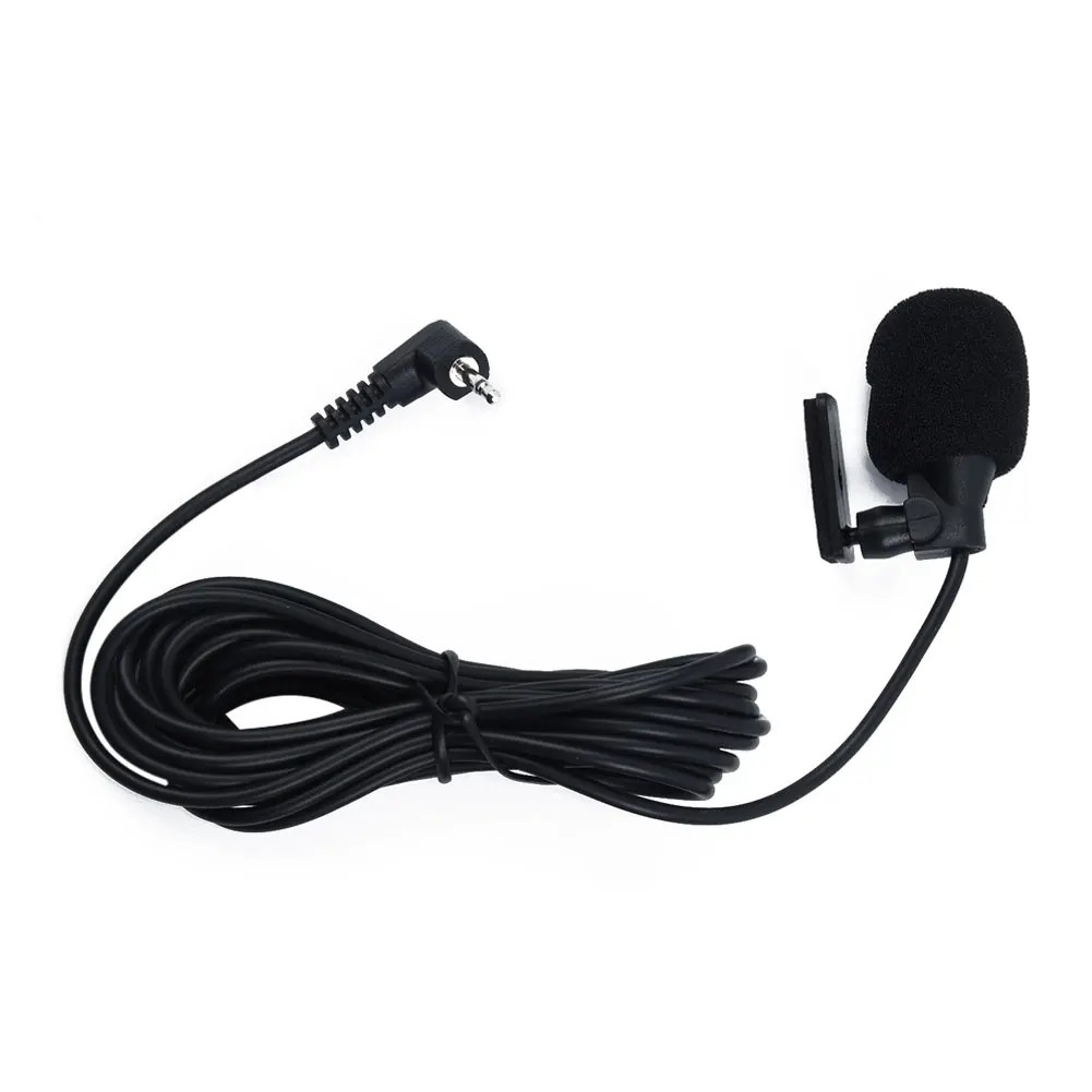 Car Audio Microphone Radio 3.5MM Microphone Plug Wired Mic 3m Cable for Bluetooth-compatible Pioneer