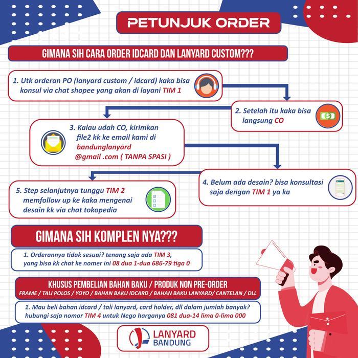 Bahan Tali Tisu / Bahan Tali Printing Sublim / Pita Lanyard Tisu