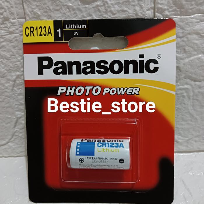 TERLARIS Baterai Battery Lithium 3V CR123 /CR123A SALE