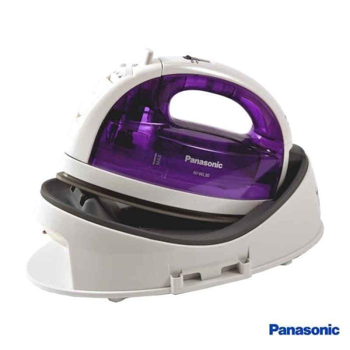 Setrika Uap Tanpa Kabel Panasonic Cordless NI WL30