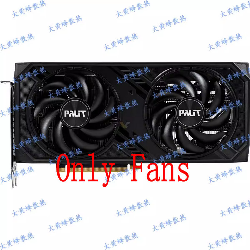 New Cooling Fan for PALIT RTX4060 RTX4060ti RTX4070 RTX4070S Video Graphics Card