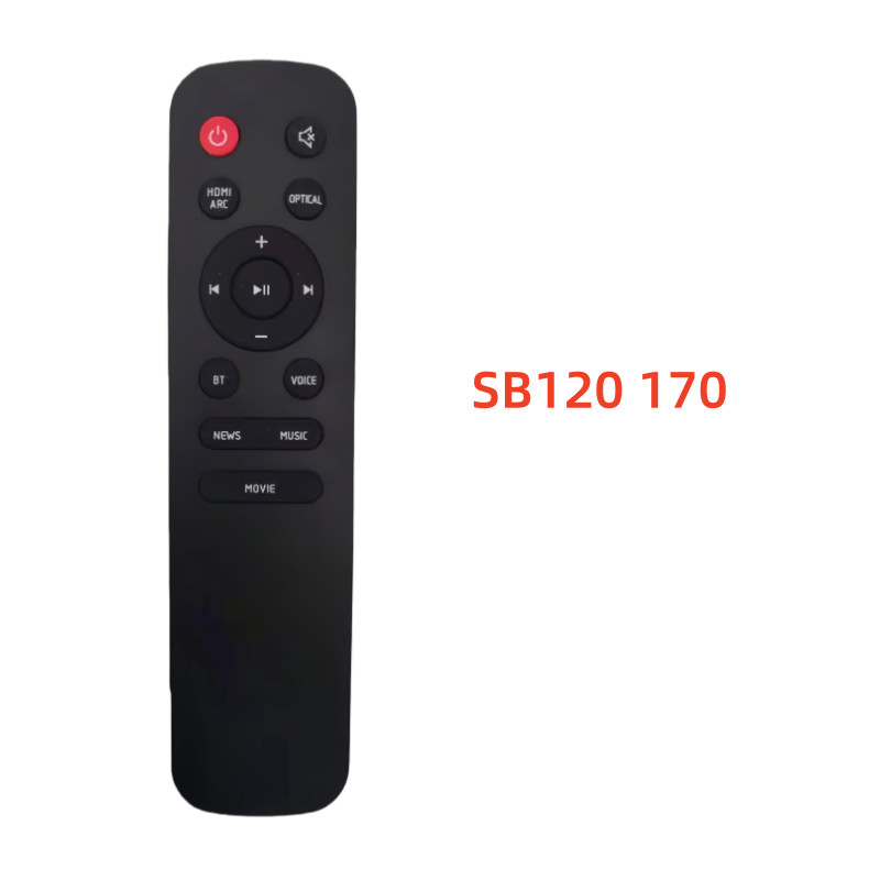 Universal Remote Control for JBL Cinema SB190 2.1 Channel 380W Sound Bar STV550 SB120 SB160 SB170 -