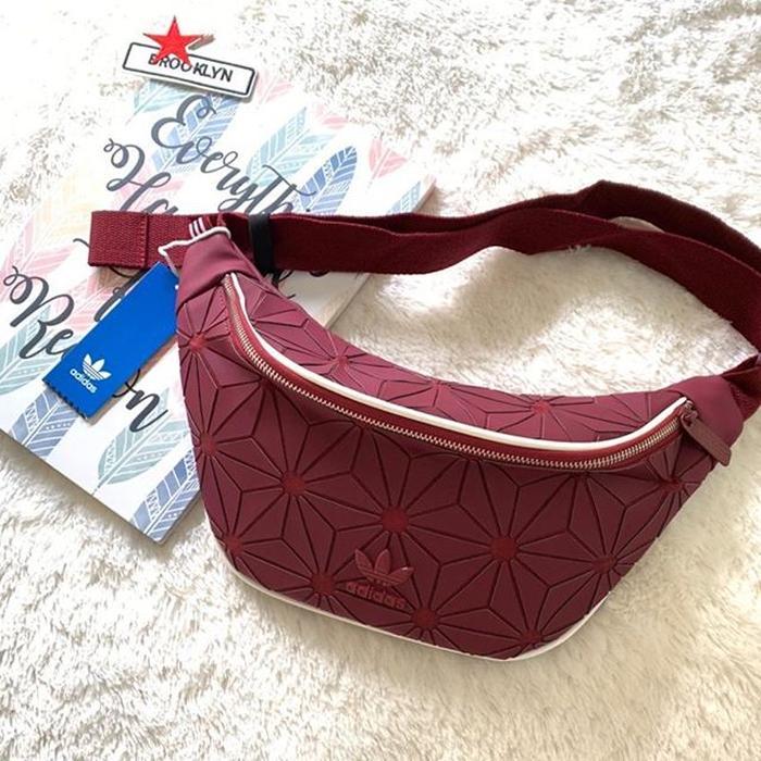 New Tas Waistbag Adidas 3D Tas Selempang Adidas Diamond 3D Original Unisex