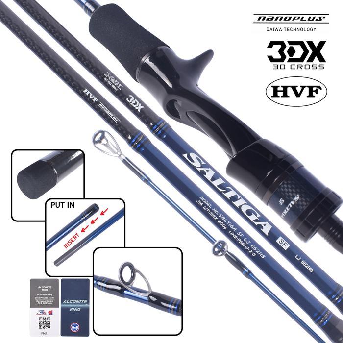 Promo Joran Bc Sambung 2 Daiwa Saltiga Sf Lj 662Hb
