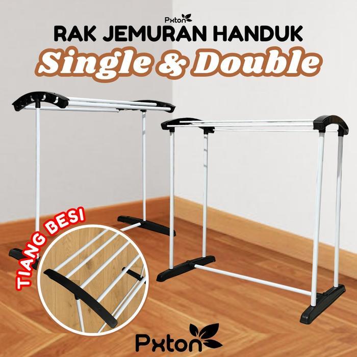 PXTON - RAK JEMURAN HANDUK / JEMURAN HANDUK / JEMURAN PAKAIAN / JEMURAN BAJU / JEMURAN HANDUK