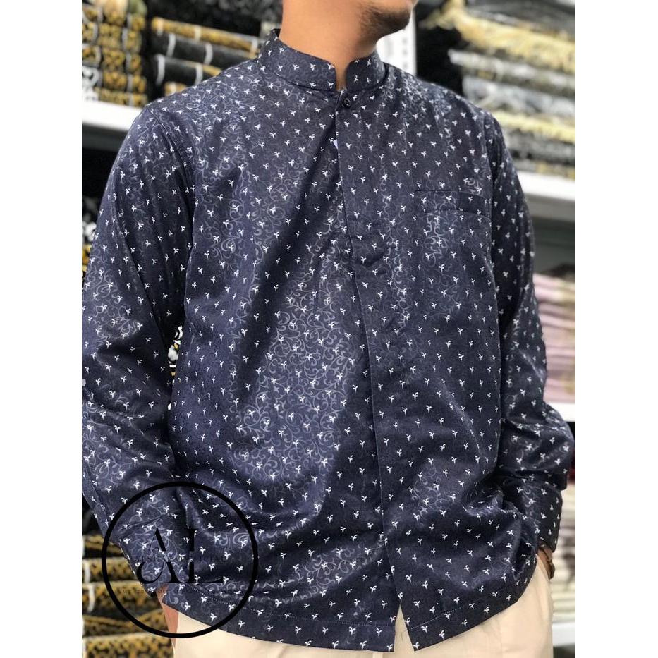 Baju Koko Dl/Koko Kemeja Bahan Katun Korea Lengan Pendek & Panjang Kemeja/Baju Muslim Pria