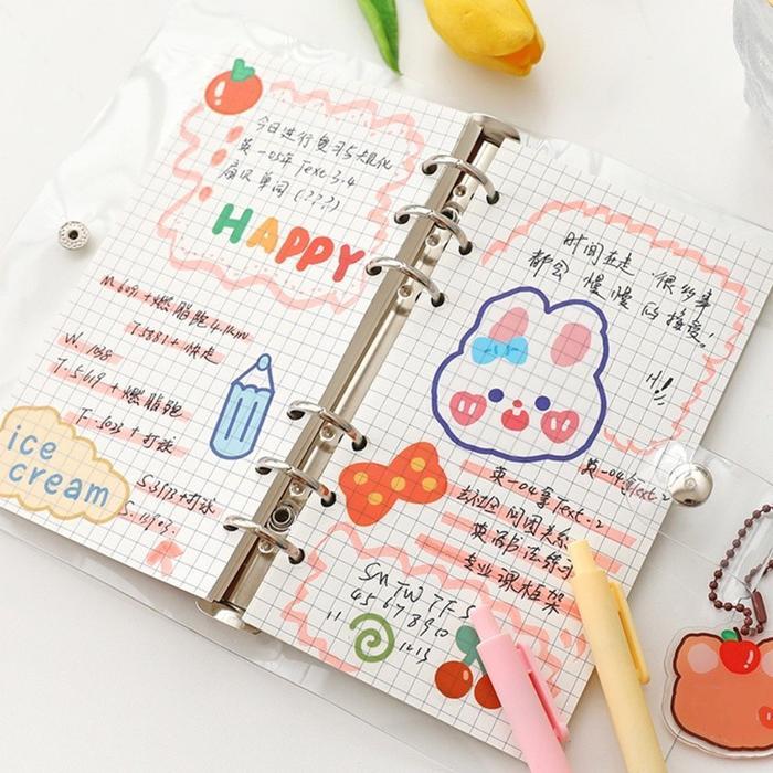 Sticker Lucu/Stiker Motif Kartun Korea Lucu Anti Air/ Sticker Momo Aesthetic Stiker Buku