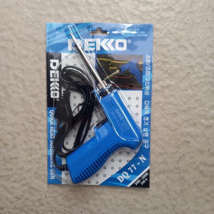 SOLDER DEKKO DQ-77N 20-200 WATT ORIGINAL - SOLDERING DEKO TIMAH DQ77N