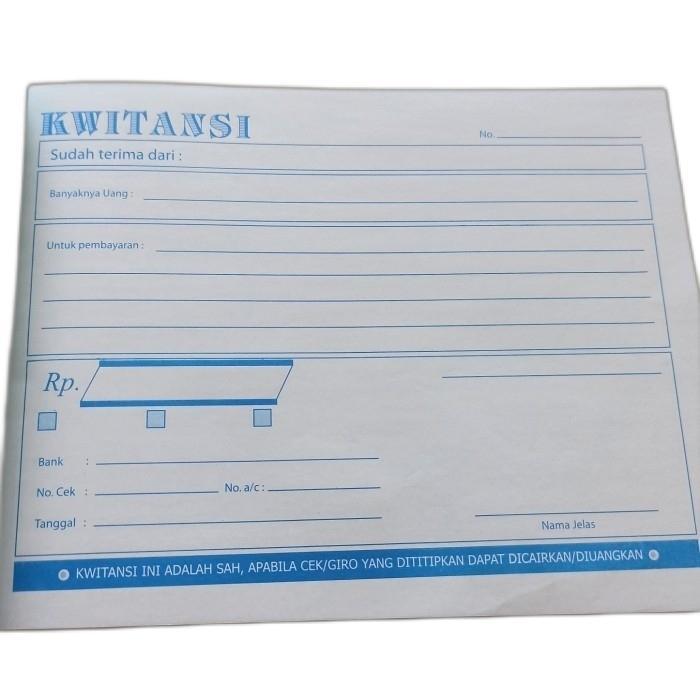 [] kuitansi besar kwitansi 3 rangkap 3PLY