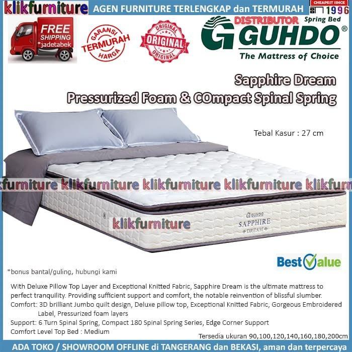 Kasur / Matras Springbed Guhdo SAPPHIRE DREAM
