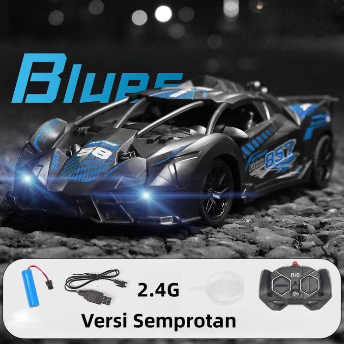 Nodia Toys Mobil Balap Remote Control Besar / 1:18 Kecepatan Tinggi Mobil Remote Control Cas Mobil