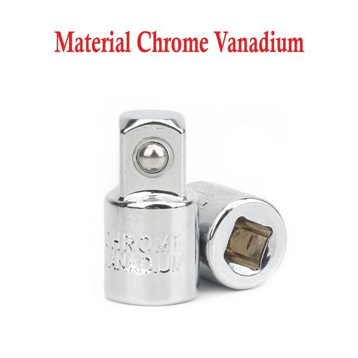 Adapter Kunci Sock 1/2 3/8 1/4 Inch Set 4/6 Pcs Adaptor Converter Sambungan Mata Shock Socket