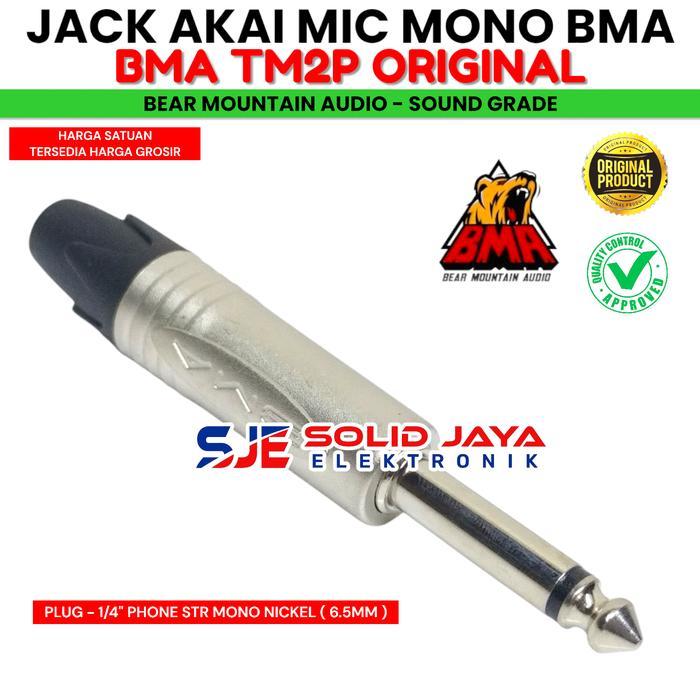 Jack Mic Mono Bma Jeck Jek Bma Jak Jeg Akai Tm2P Bma Asli Original Terpercaya