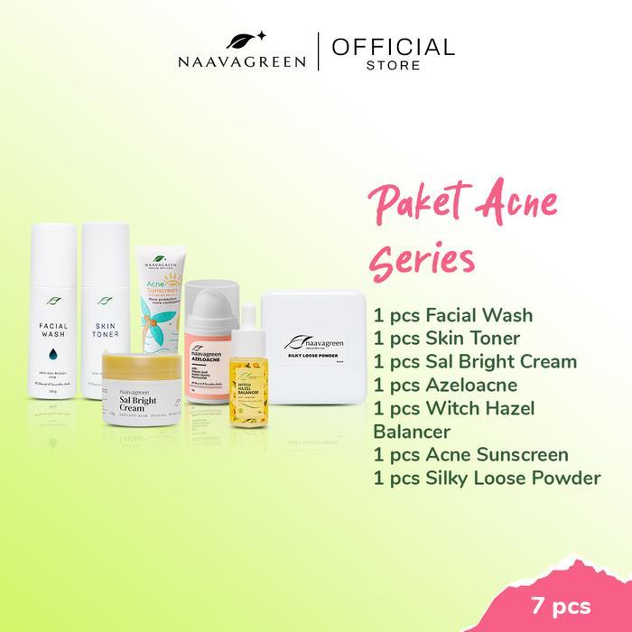 Naavagreen Paket Acne Series Terbaru 