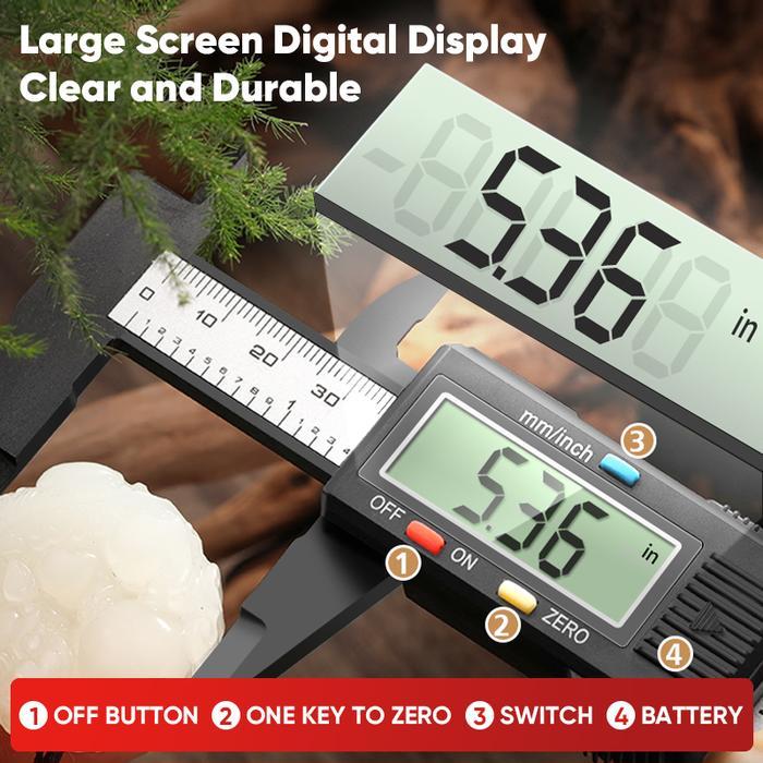 Mitsushi Jangka sorong manual/Jangka Sorong Digital Vernier Caliper Jangka sorong Jangka sorong