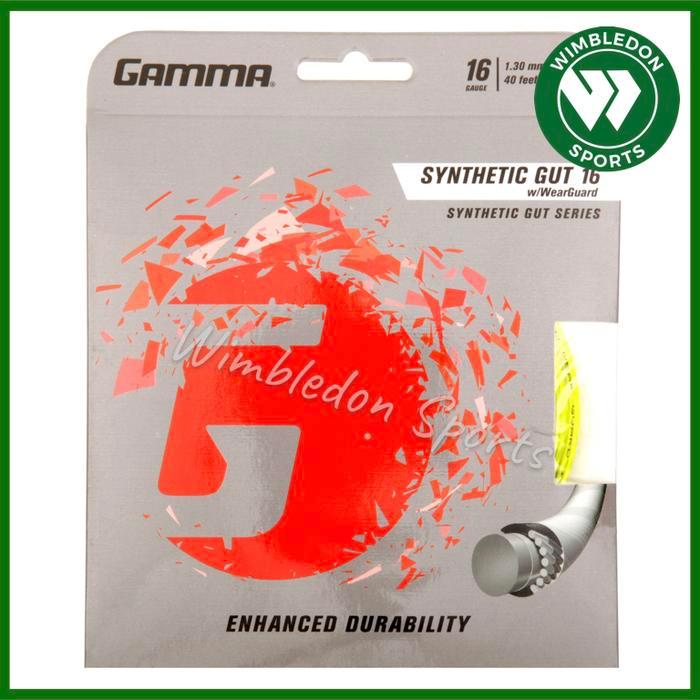 Senar Tenis Gamma Synthetic Gut Wearguard / Senar Gamma Synthetic Gut