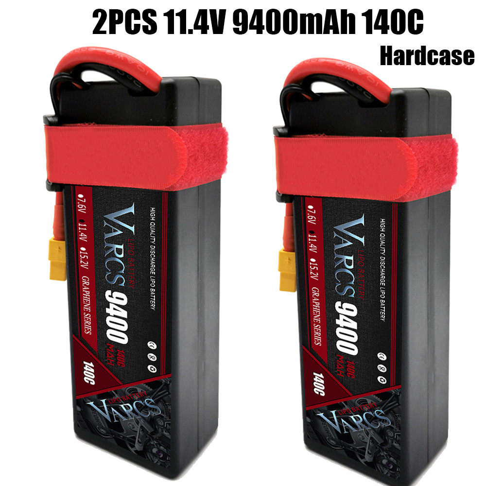 VARCS Lipo 3S 4S Lipo 14.8V 15.2V 11.1V 11.4V Battery 6500mah 7000mah 8400mah 9200mah 10000mah