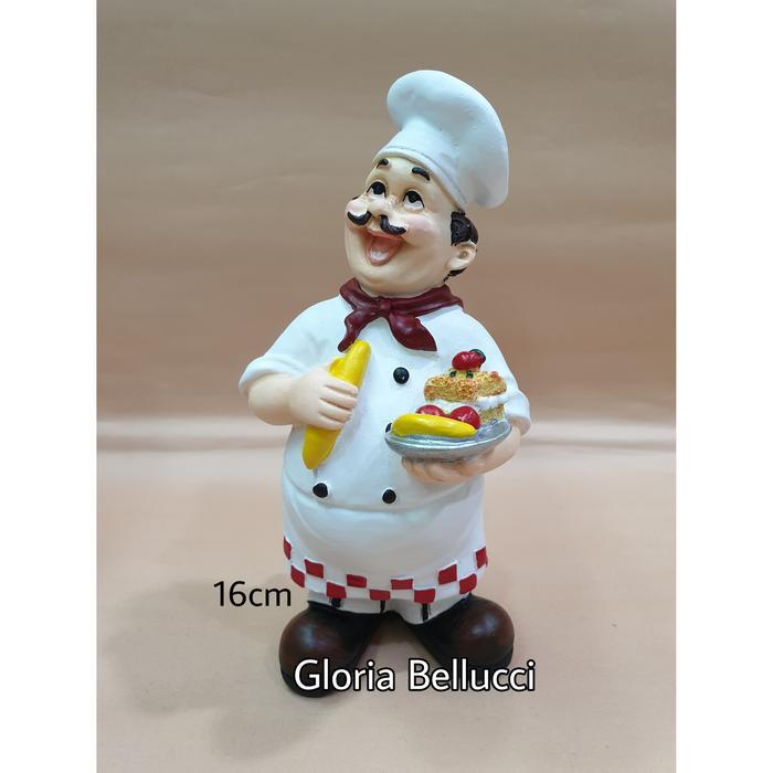 PATUNG PAJANGAN KOKI CAKE PISANG / CHEF