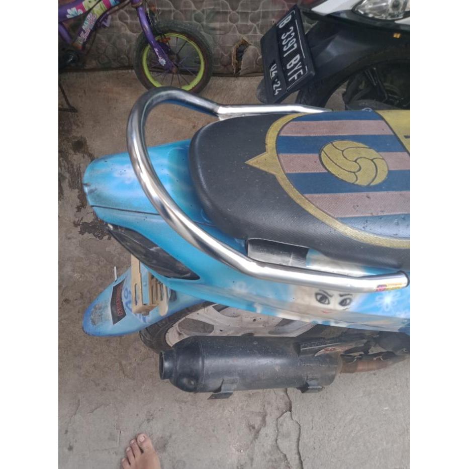 Best Seller Behel Belakang Mio Sporty / Mio Smile - Chrome Aksesoris Motor Original