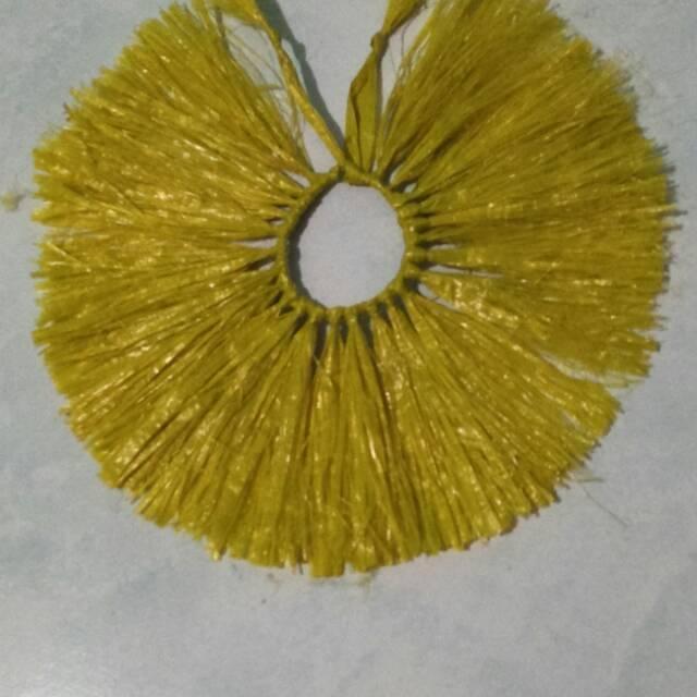 IKAT TANGAN/KAKI RUMBAI TALI RAPIA ANAK