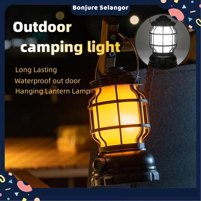 Eiger - Lampu Camping Gantung Tenda Emergency / Lentera Camping Retro Led