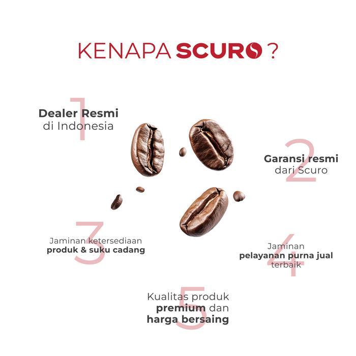 Coffee Grinder - Maquinos Grinder E75T Burr Titanium Penggiling Kopi Espresso Terpercaya