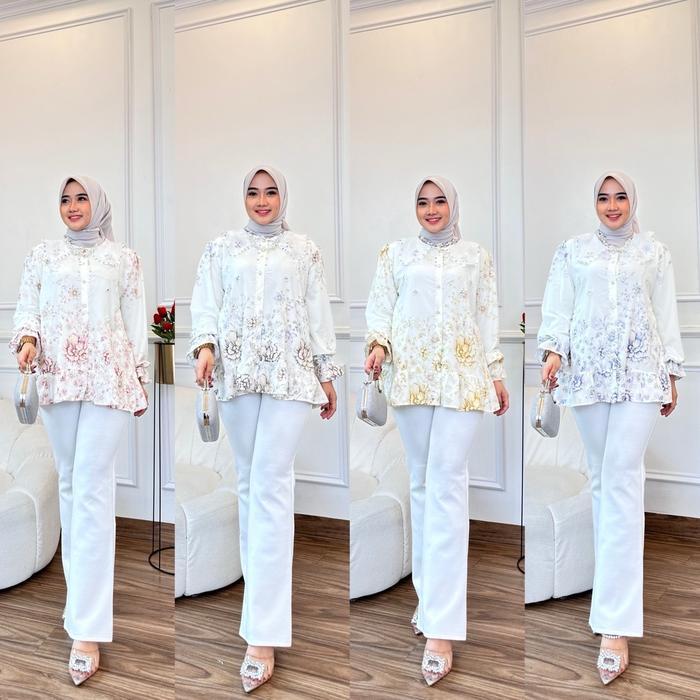 Sale- Mutia Blouse Payet Atasan Baju Mewah Wanita