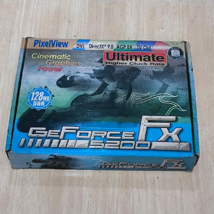 Ready Vga Card Dvi Agp 8X Pixelview 128Gb Ultimate Kode 268
