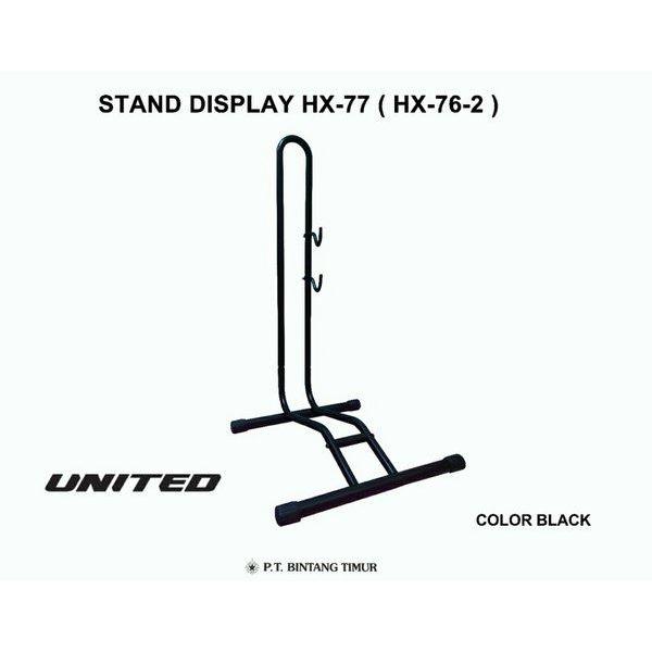 UNITED HX-77 Display Stand Bisa Ban Luar Lebar 2.60 Parkir Sepeda E-Bike Ebike MTB Gravel Road Bike